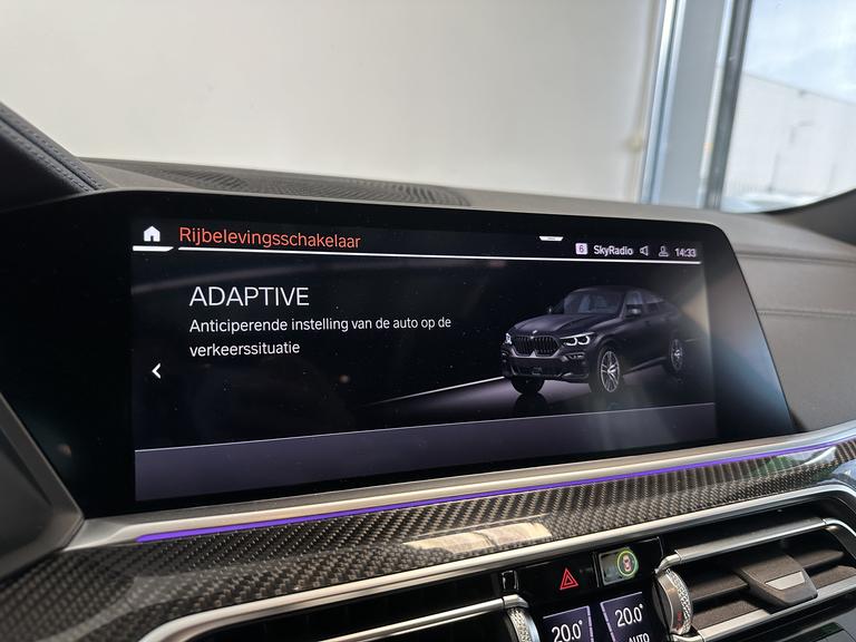 BMW X6 M50i High Executive Panorama  Head up Navigatie Full opties 530 PK V8  Harman Kardon afbeelding 40