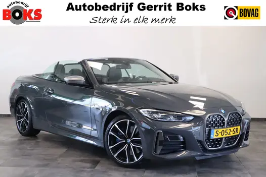 BMW 4 Serie Cabrio M440i xDrive High-Executive 374PK Individueel-lak Navigatie Volleder 19LMV Head up