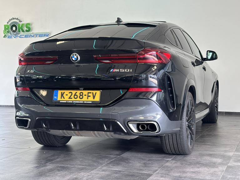 BMW X6 M50i High Executive Panorama  Head up Navigatie Full opties 530 PK V8  Harman Kardon afbeelding 6