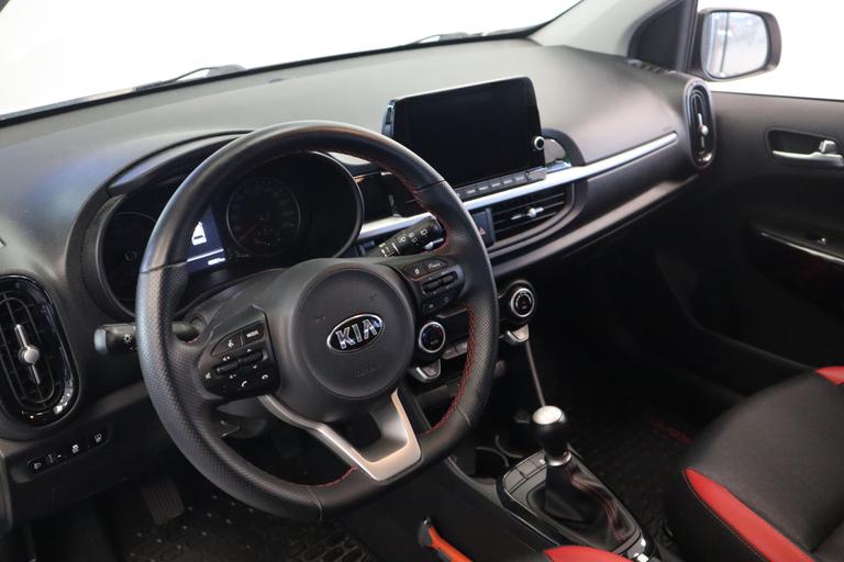 Kia Picanto 1.0 DPi GT-Line Navigatie, Leder interieur. LMV, dealer onderhouden, 2 jaar garantie mogelijk* (vraag naar de voorwaarden) afbeelding 8