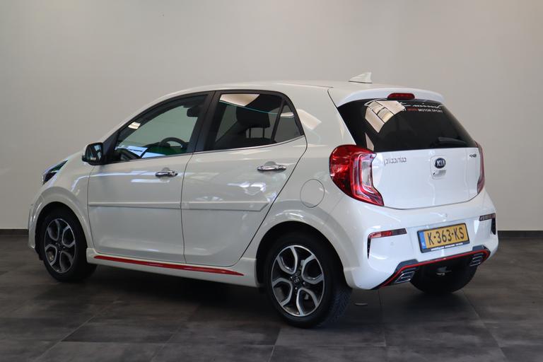 Kia Picanto 1.0 DPi GT-Line Navigatie, Leder interieur. LMV, dealer onderhouden, 2 jaar garantie mogelijk* (vraag naar de voorwaarden) afbeelding 3