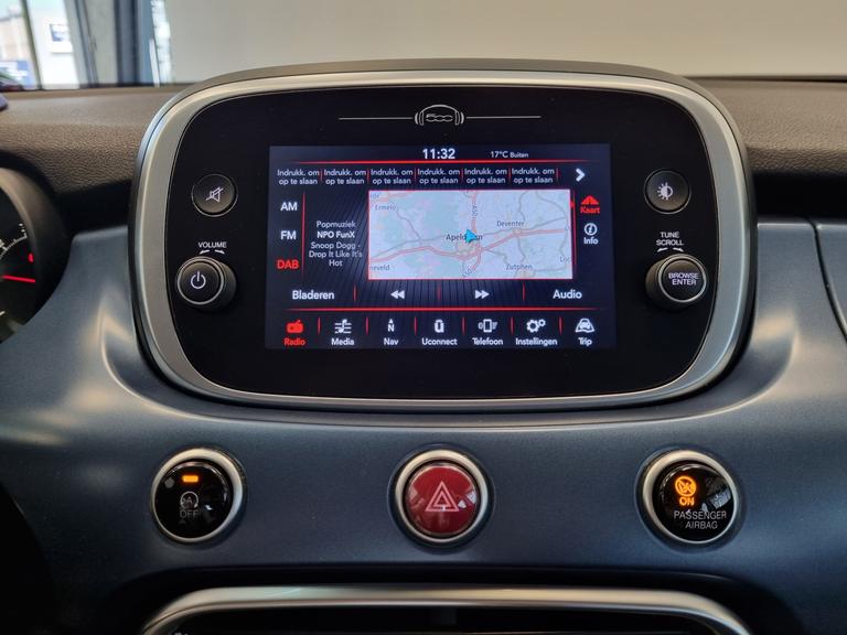 Fiat 500X 1.4 Turbo MultiAir Lounge Mirror Apple Carplay Navigatie, Apple Carplay, Climate Control,  Cruise PDC  17"LM 136 PK! 2 jaar garantie mogelijk* (vraag naar de voorwaarden) afbeelding 15